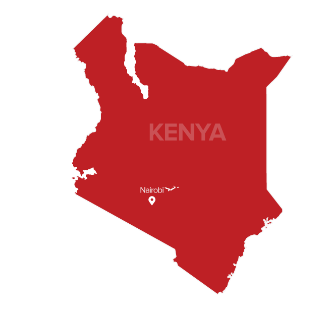 Kenya-map - Redroad Tours